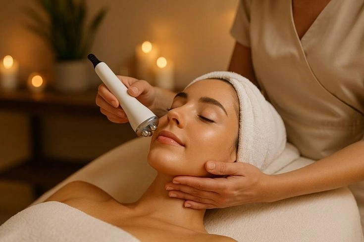 Diwali glowing skin makeup look at Pratis Beauty Lounge