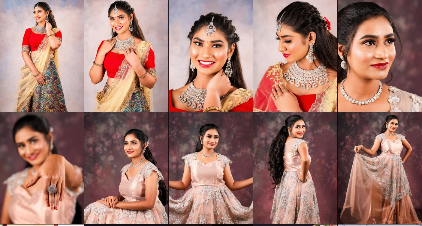 HD bridal makeup artist in Coimbatore